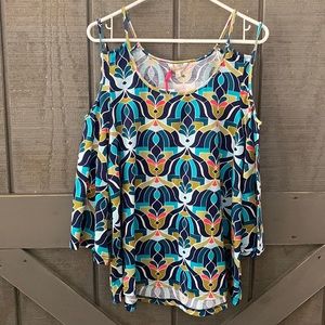 Womans size L all for color top